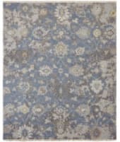 Famous Maker Soumak 100557 Blue Area Rug