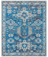 Famous Maker Taylor 100664 Azure - Dove Area Rug