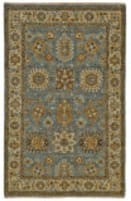 Feizy Luxury SET-9516 Medium Blue - Ivory Area Rug