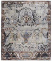 Feizy Melrose 39P2F Gray - Rust Area Rug