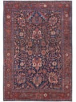 Feizy Rawlins 39hif Red - Navy Area Rug
