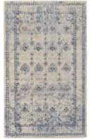 Feizy Camellia 39k7f Blue - Ivory Area Rug