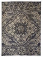 Feizy Foster 3760F Blue - Beige Area Rug