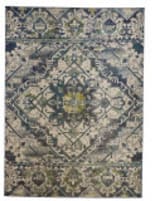 Feizy Foster 3760F Green - Beige Area Rug