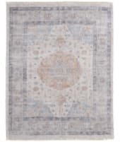 Feizy Caldwell 8980F Ivory - Blue Area Rug
