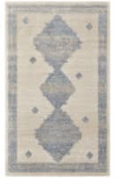 Feizy Camellia 39k9f Blue - Ivory Area Rug