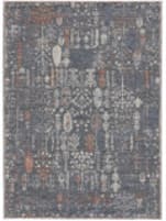 Feizy Thackery 39d1f Charcoal - Ivory Area Rug