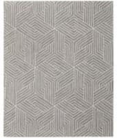 Feizy Lytton T8010 Gray - Cream Area Rug