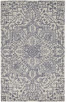 Feizy Belfort 8778f Ivory - Navy Area Rug