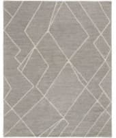 Feizy Euclid T8004 Gray - Ivory Area Rug