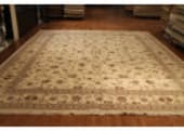 HRI Sino Ivory 12'' x 15'' Rug