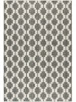 HRI Aba Ab-01 Ivory - Grey Area Rug