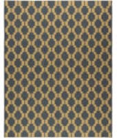 HRI Aba Ab-02 Grey - Gold Area Rug