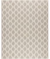 HRI Aba Ab-03 Ivory - Silver Area Rug
