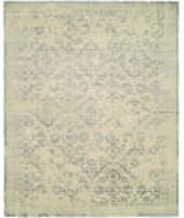 HRI Castle Cs-10 Ivory - Silver Area Rug