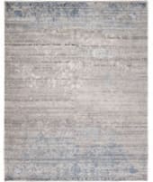HRI Celest Cl-12 Grey - Blue Area Rug