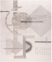 HRI Coco 11825-G Ivory Area Rug