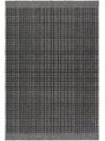 HRI Kilim Casablanca 83021 Silver - Charcoal Area Rug