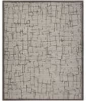 HRI La Jolla 5374-B Sand - Dark Grey Area Rug