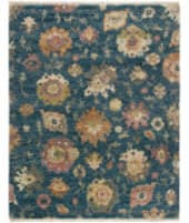 HRI Splendid Ina0011 Blue - Multi Area Rug