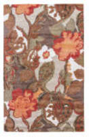 Jaipur Living Blue Petal Pusher BL12 Mahogany - Apricot Orange Area Rug