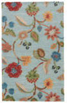 Jaipur Living Blue Garden Party Bl132 Aquifer - Red Ochre Area Rug