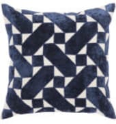 Jaipur Living Cosmic By Nikki Chu Pillow Danceteria Cnk68 Blue - Ivory