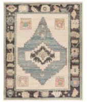 Jaipur Living Reza Enzo Rez06 Charcoal Area Rug