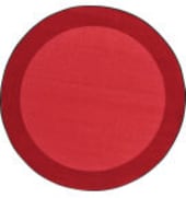 Joy Carpets Kid Essentials All Around Red Area Rug