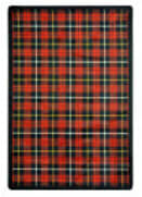 Joy Carpets Kaleidoscope Bit O' Scotch Lumberjack Red Area Rug