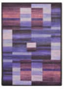 Joy Carpets Kid Essentials Boomblox Purple Area Rug