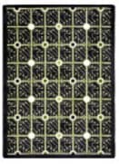 Joy Carpets Kaleidoscope Electrode Black Area Rug