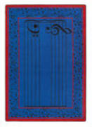 Joy Carpets Kid Essentials Fully Staffed Blue Area Rug