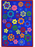 Joy Carpets Kid Essentials Geared For Learning Multi Area Rug