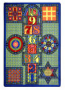 Joy Carpets Kid Essentials Games Galore Multi Area Rug