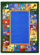 Joy Carpets Kid Essentials My Favorite Rhymes Multi Area Rug