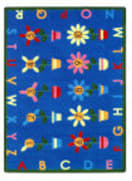 Joy Carpets Kid Essentials Petal Pushers Multi Area Rug