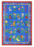 Joy Carpets Kid Essentials Phonics Fun Multi Area Rug