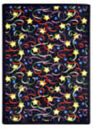 Joy Carpets Kaleidoscope Streamers And Stars Multi Area Rug
