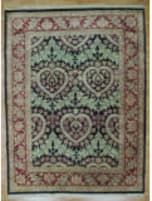 Kalaty Oak Black Burgundy Returnable Sample Swatch Rug