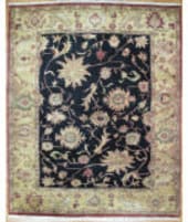 Kalaty Oak Black Beige Returnable Sample Swatch Rug