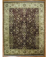 Kalaty Oak Eggplant Beige Returnable Sample Swatch Rug