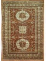 Kalaty Oak Rust Ivory Returnable Sample Swatch Rug