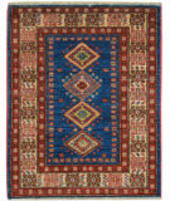 Kalaty Oak Blue - Ivory Returnable Sample Swatch Rug