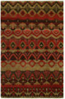 Famous Maker Artisan 100054 Rusty Red Area Rug
