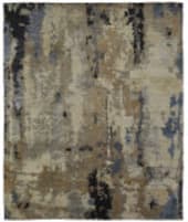 Famous Maker Harmony 100950 Tans/Blues Area Rug