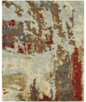 Famous Maker Ingrid 100253 Multi Abstract Area Rug