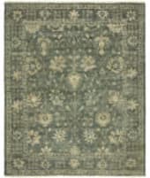 Famous Maker Oushak 100465 Pewter Area Rug