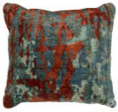 Kalaty Bespoke Pillow Pb-078 Multi Blue - Scarlet