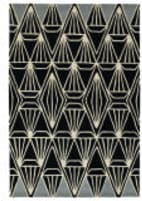 Kaleen Origami Org01-02 Black Area Rug